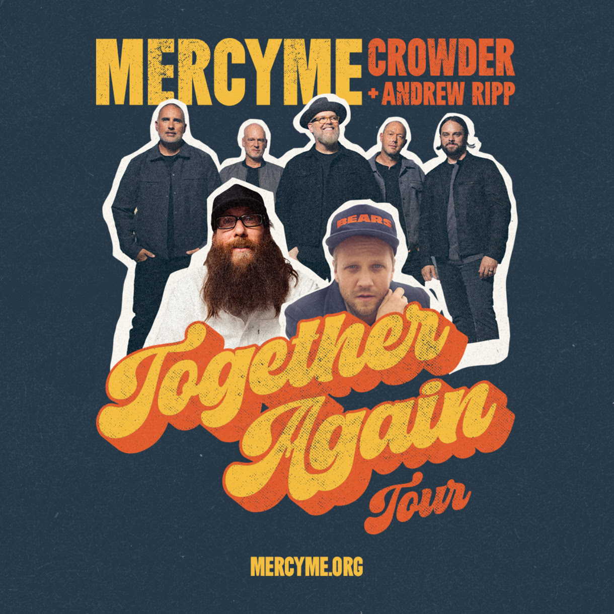 MercyMe Announces the "Together Again Tour" with Crowder and Andrew